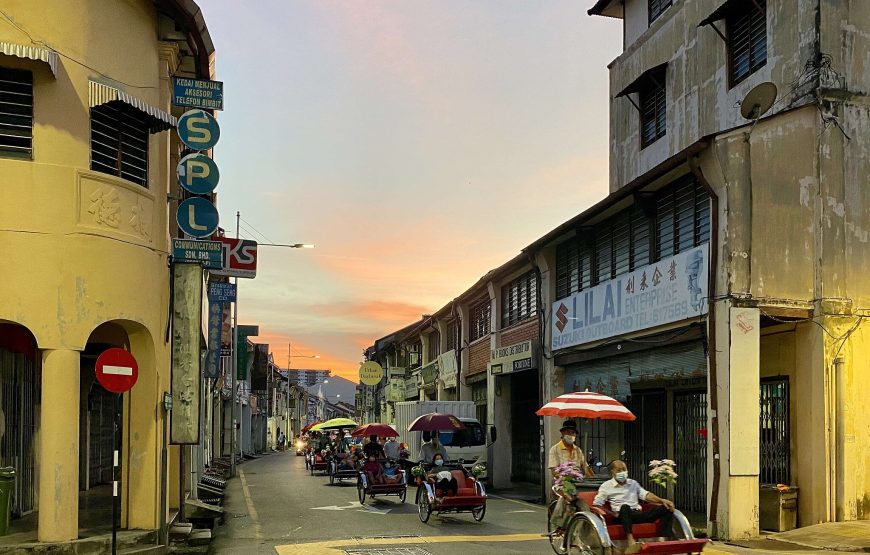 Scenic Penang Trishaw Ride & Cultural Exploration Tour – Shared Tour